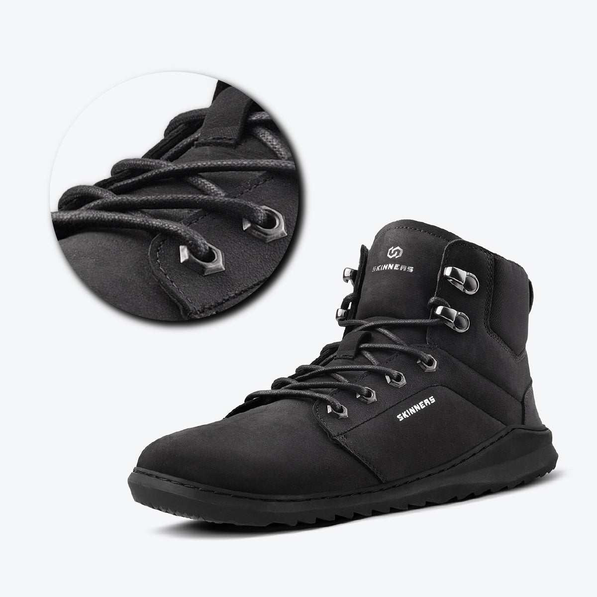 Round Shoelaces Black
