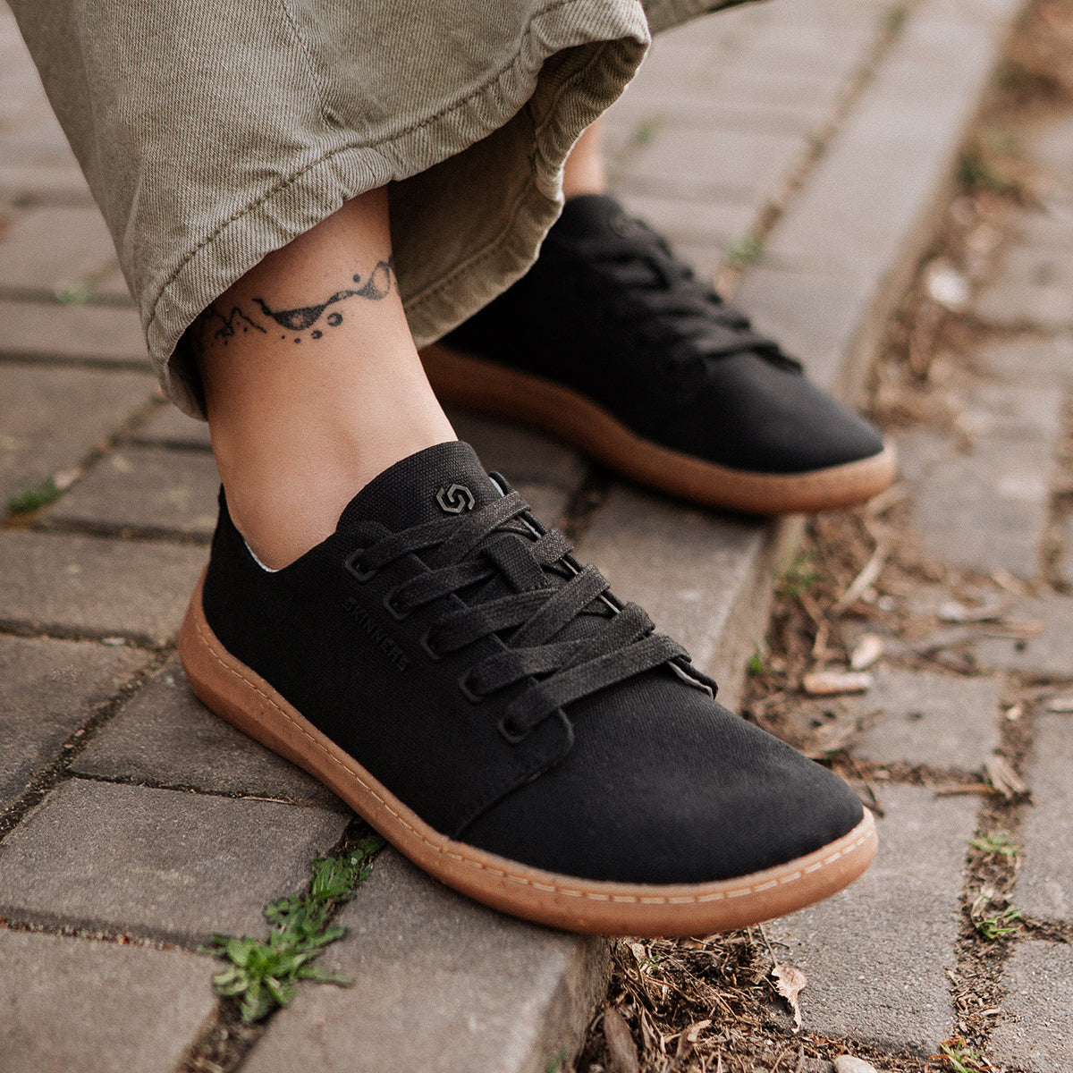 Textile Shoelaces Black