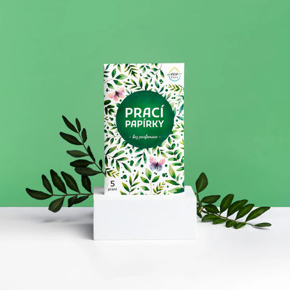 Waschpapier für Sockenschuhe ohne Duftstoffe, 5 Stück