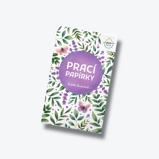 Waschpapier für Sockenschuhe, göttlicher Lavendel, 5 Stück