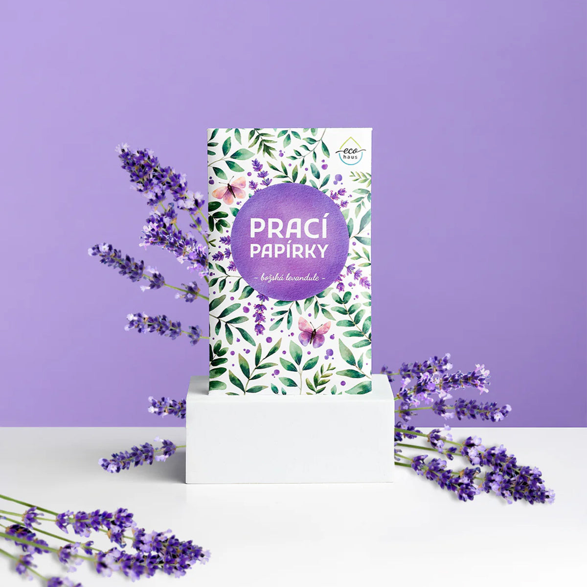 Waschpapier für Sockenschuhe, göttlicher Lavendel, 5 Stück