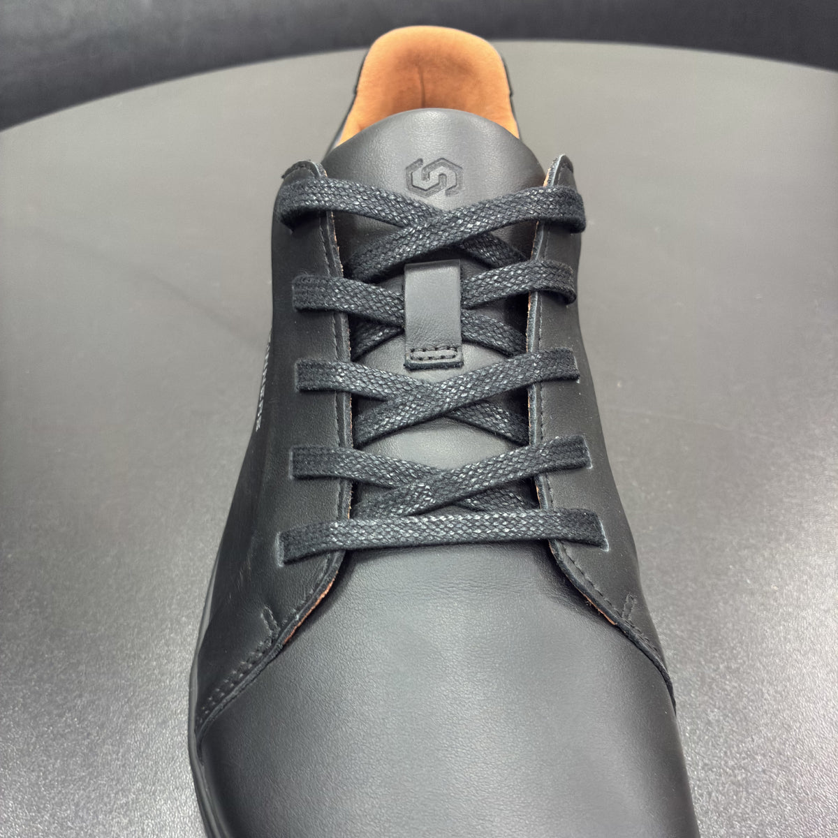 Gewachste Schnürsenkel schwarz