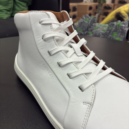 Gewachste Schnürsenkel weiß