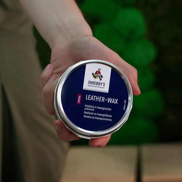 Natürliches Schuhwachs LEATHER WAX