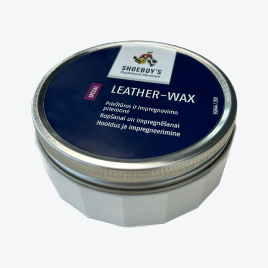 Natürliches Schuhwachs LEATHER WAX
