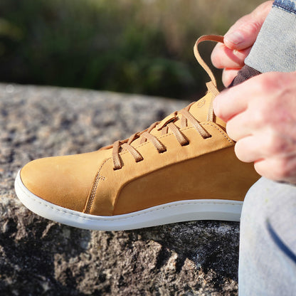 Waxed Shoelaces Brown