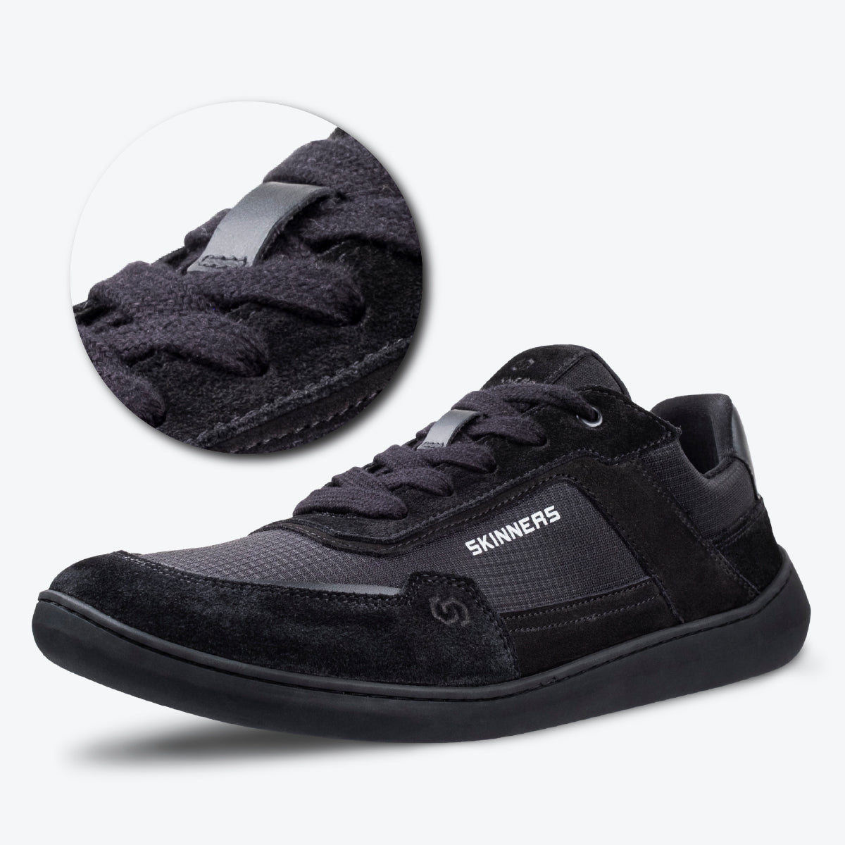 Textile Shoelaces Black