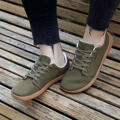 Textile Shoelaces Green