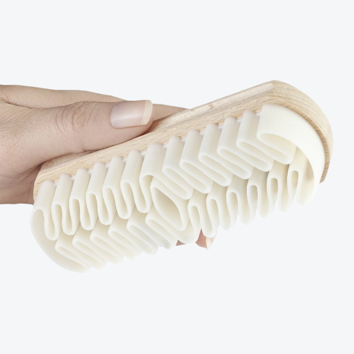 Reinigungsbürste für Spaltleder und Nubuk