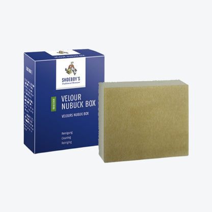 VELOUR NUBUCK BOX tisztító habkocka