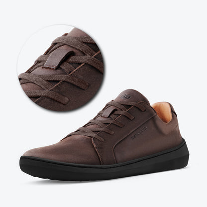 Waxed Shoelaces Dark Brown