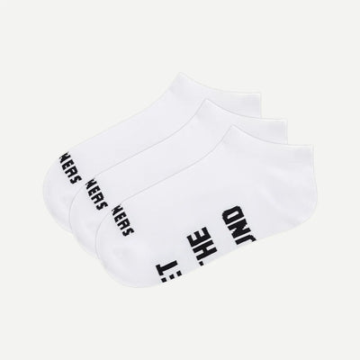 Socken Low Cut White (Dreierpack)